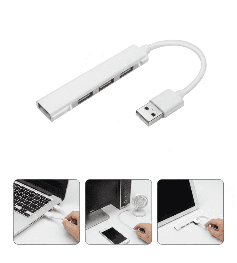 Hub USB 3.0 – 4 Ports Haute Vitesse thumbnail 3