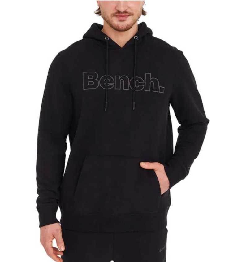 Sweat à capuche Bench en coton biologique – logo graphique