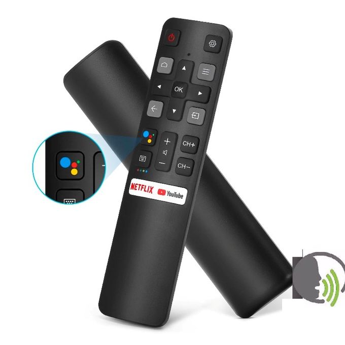 Télécommande Vocale Remplacée Android TV 4K UHD