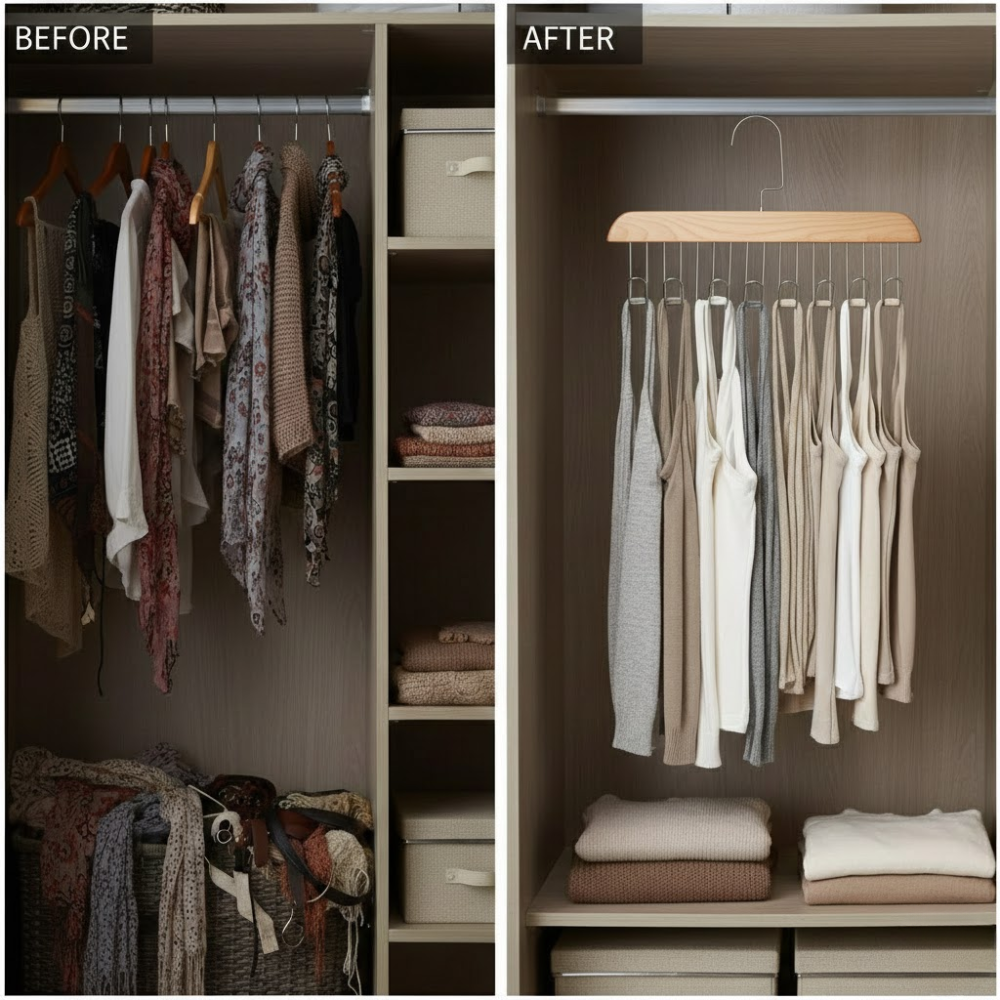 Cintre De Rangement Antidérapant