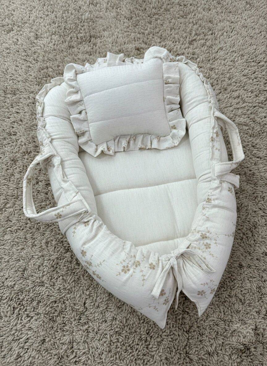 Couffin + Oreiller en lin