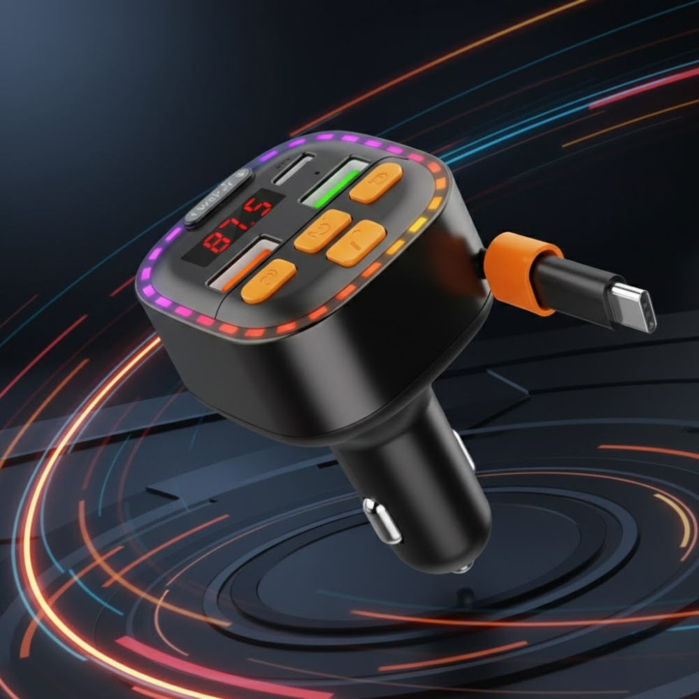 Transmetteur FM Bluetooth Voiture