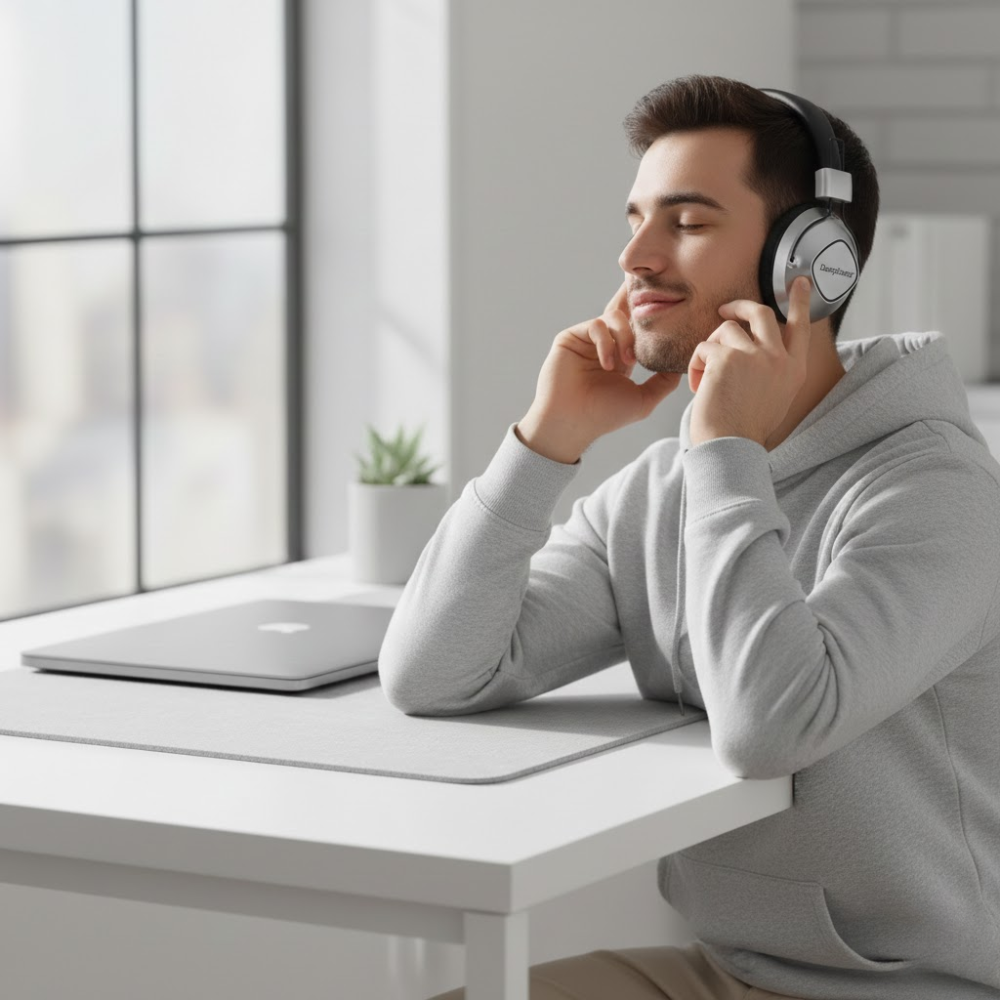 Casque R22 – Gris (Version Bluetooth 5.3) thumbnail 4