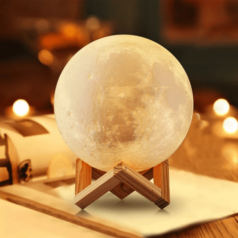 Lampe 3d - Moon Light - Éclairage Personnalisable thumbnail 1