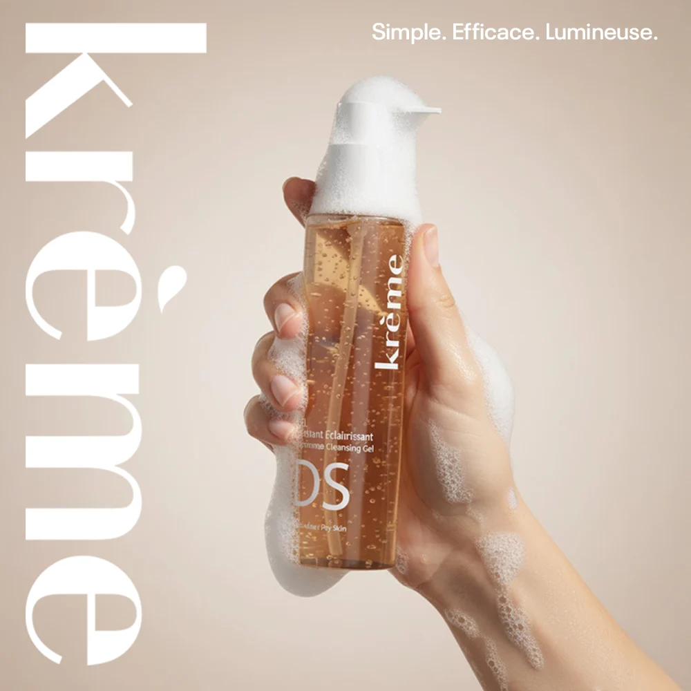 Gel Nettoyant Éclaircissant Peau Sèche