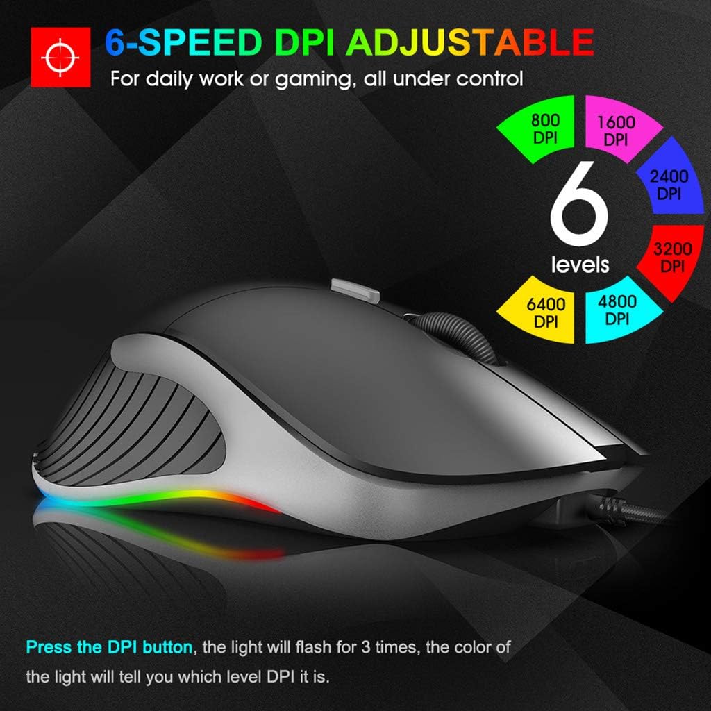 Mouse Gaming X6 thumbnail 5