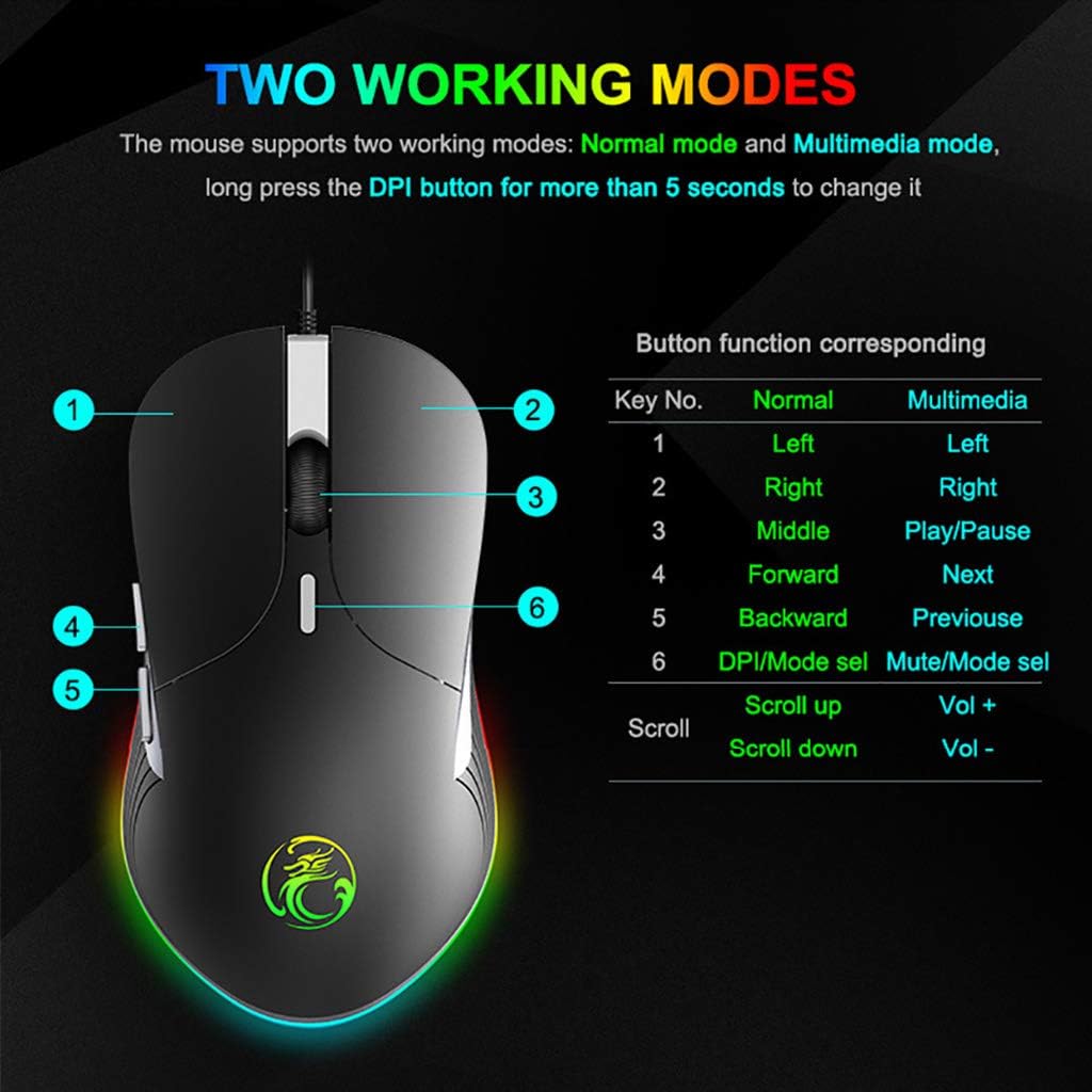 Mouse Gaming X6 thumbnail 7