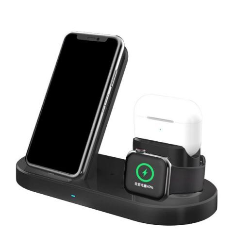 3-in-1 Fast Wireless Charger Hyd-h10 – Wireless Charging Dock For Phone, Watch & Earbuds