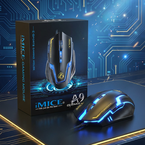 A9 Souris Filaire Gaming Usb De Jeu Ordinateur thumbnail 3