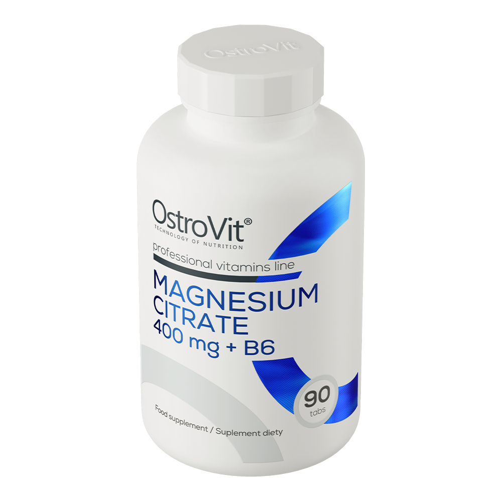 Magnesium Citrate 400 Mg + B6 90 Tablets | Énergie | Muscles | Système Nerveux | Bien-être thumbnail 2