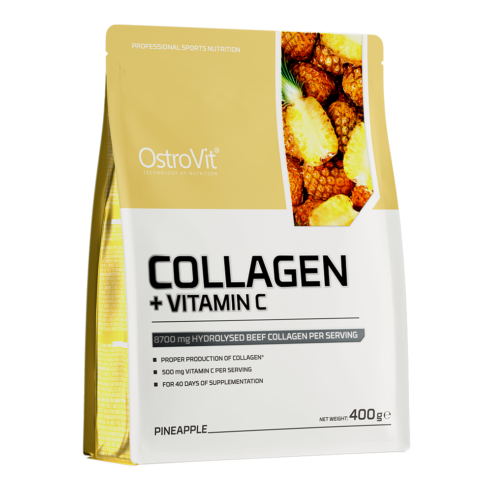 Collagen + Vitamin C 400 G Pineapple | Collagène Hydrolysé Pour Peau, Articulations & Beauté