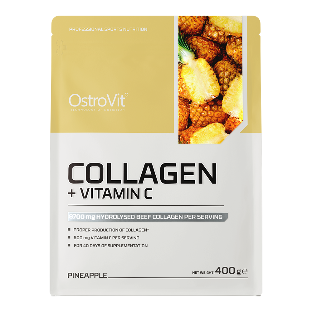 Collagen + Vitamin C 400 G Pineapple | Collagène Hydrolysé Pour Peau, Articulations & Beauté