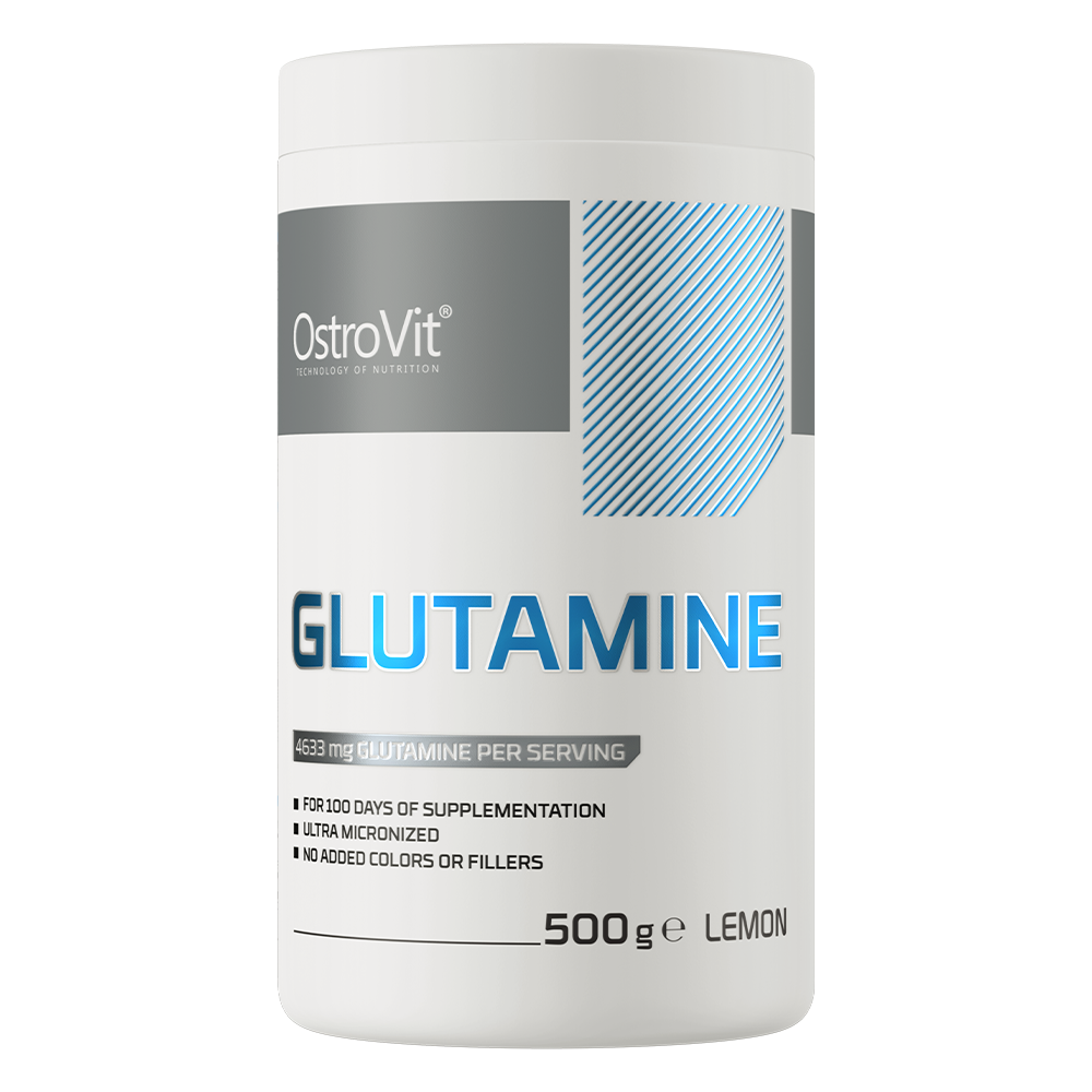 Glutamine 500 G Lemon | Acide Aminé | L-glutamine | Récupération Musculaire | Endurance | Sport