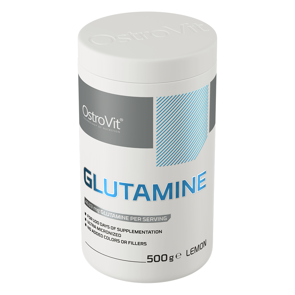 Glutamine 500 G Lemon | Acide Aminé | L-glutamine | Récupération Musculaire | Endurance | Sport
