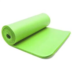 Tapis Fitness Pro Vert | Yoga, Gym Et Pilates | Confort Et Stabilité Pour Exercices À Domicile Ou En Salle