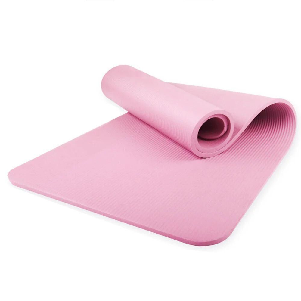 Tapis Fitness Pro Rose | Yoga, Gym Et Pilates | Confort Et Stabilité Pour Exercices À Domicile Ou En Salle
