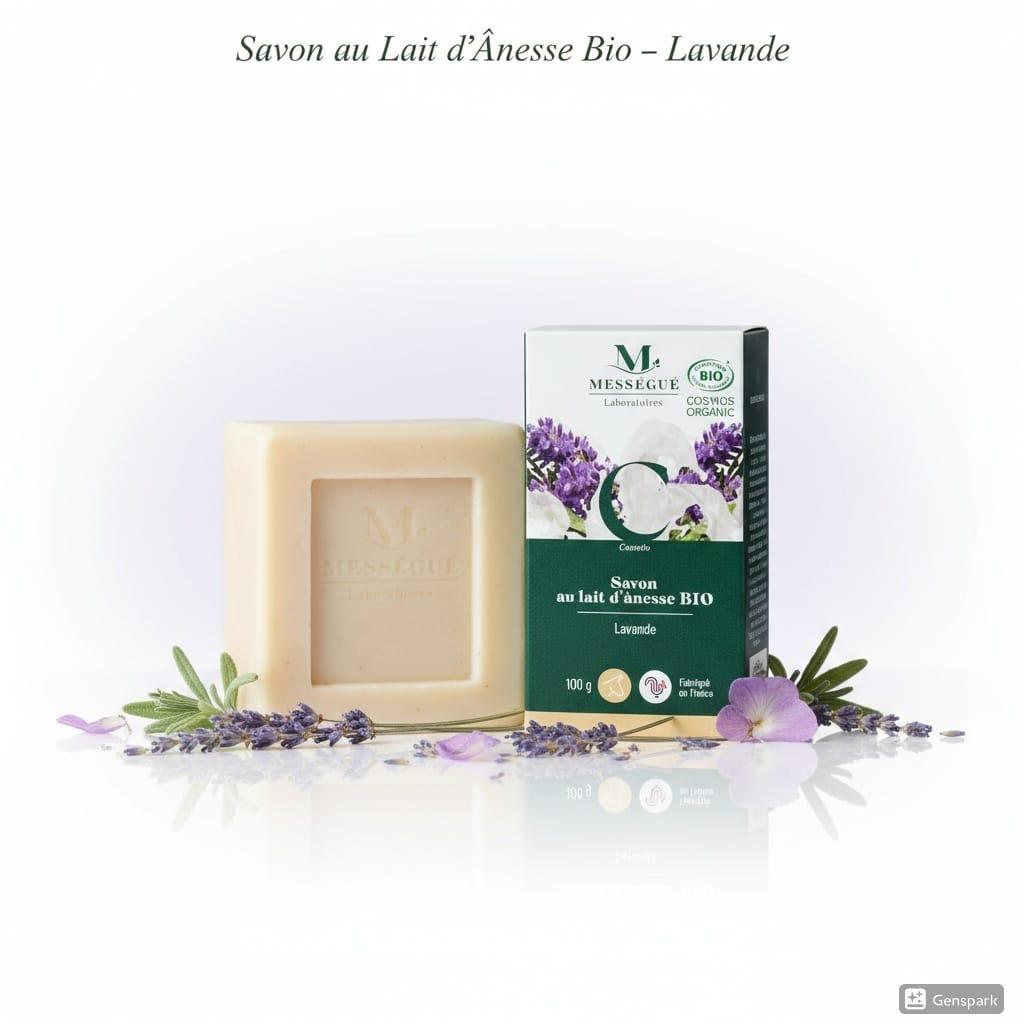 Savon Certifié Bio Au Lait Dânesse Lavande