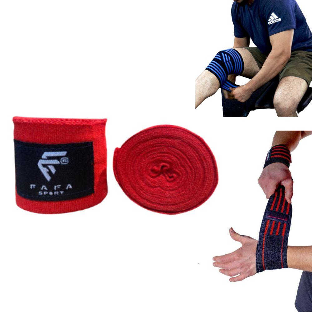 Bandes De Poignets Et Genou Professionnelles 3.5 M | Protection Articulaire Intensive