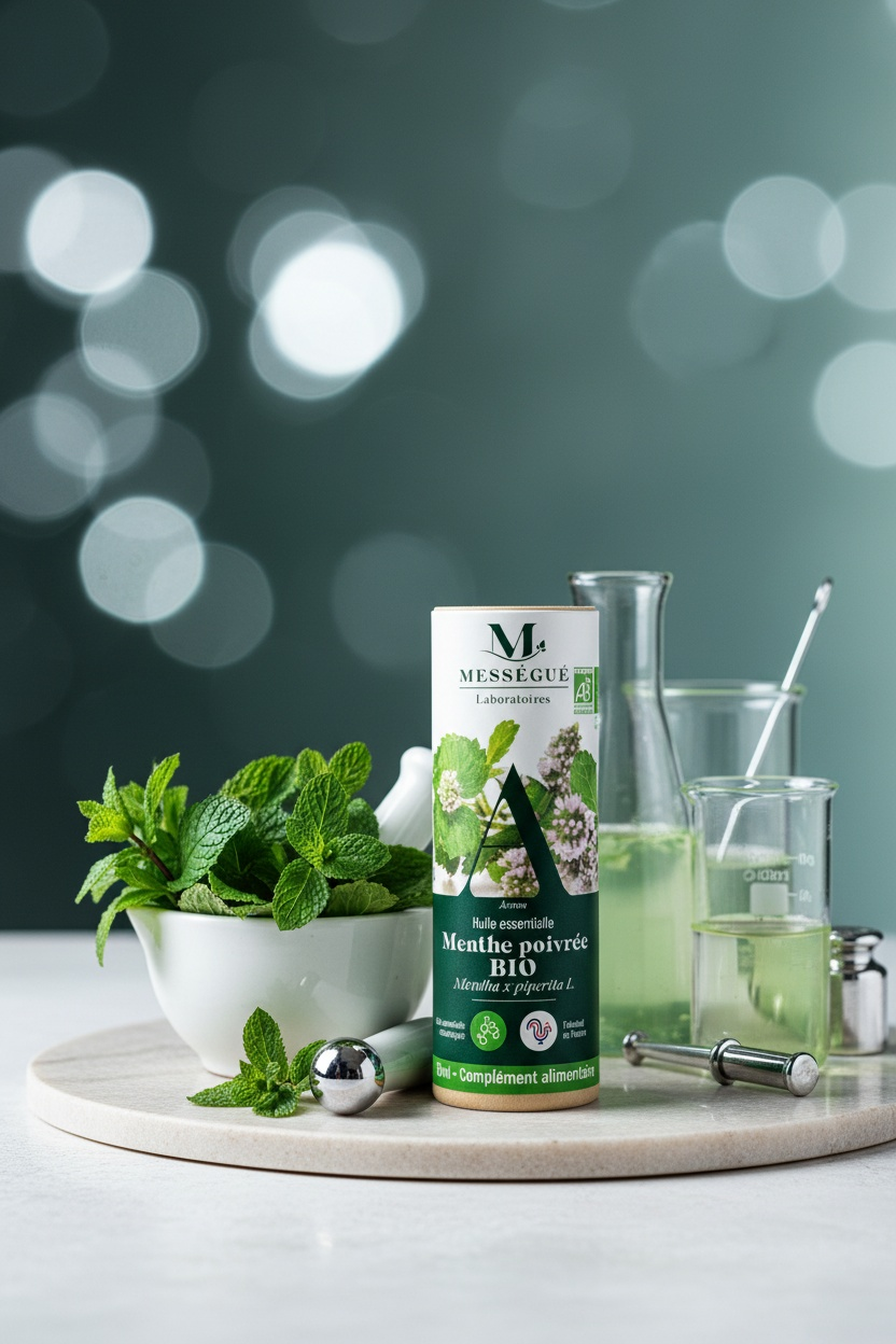 Huile Essentielle Menthe Poivrée Bio