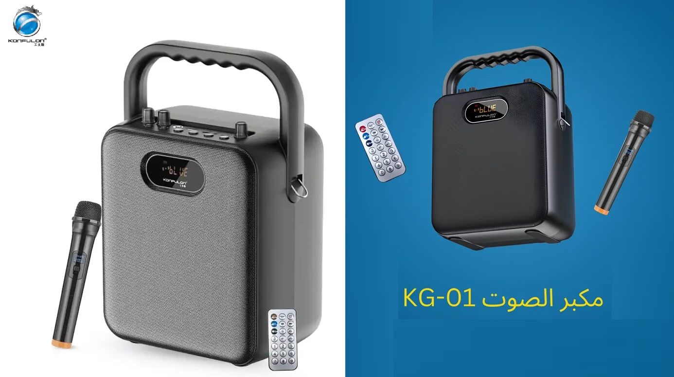 Haut Parleur Bluetooth Kg-01 30w Bt5.0 Portable Speaker Tf Card Usb Aux Jack Micro Karaoké