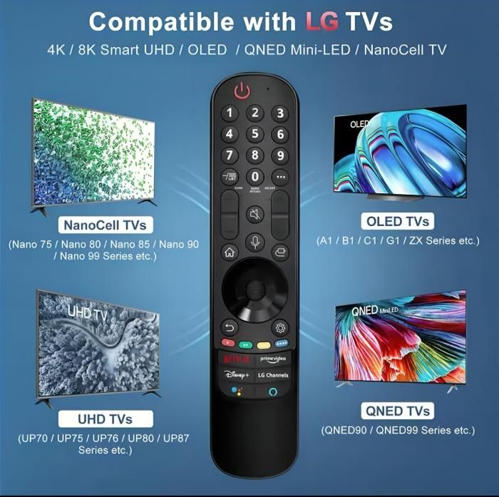 Telecommande Magic vocale pour TV LG Smart thumbnail 3