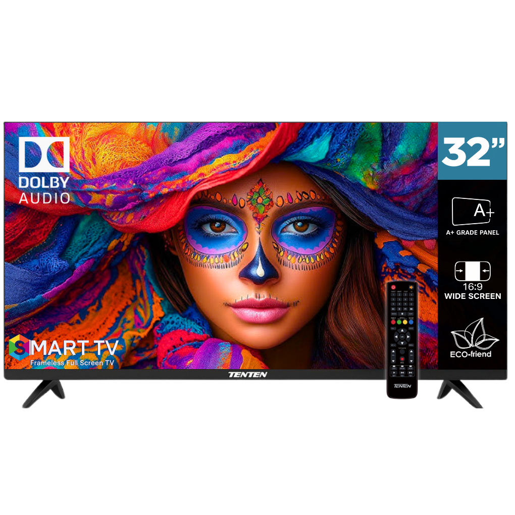 32 Hd Smart Android Tv Panneau A+, Dolby Audio, Wi-fi, Hdmi/usb, Youtube + Support Gratuit thumbnail 3