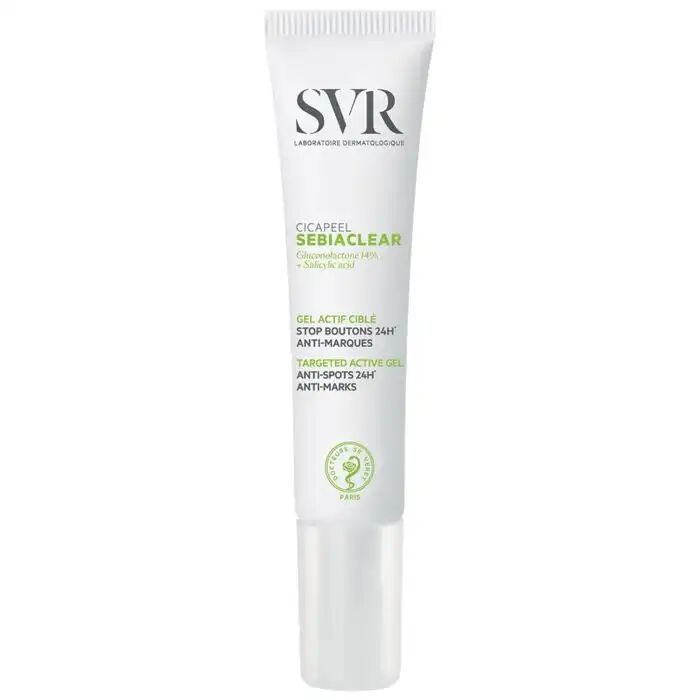 Sebiaclear Cicapeel Gel Actif Stop Boutons 15ml