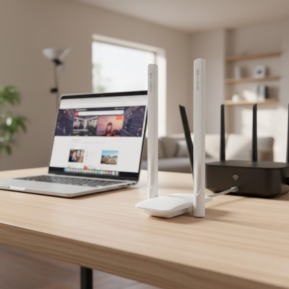 Adaptateur Usb Wi-fi Double Bande Ac1300 Haute Puissance Modèle : Lb-link Archer Bl-wdn1300a thumbnail 5