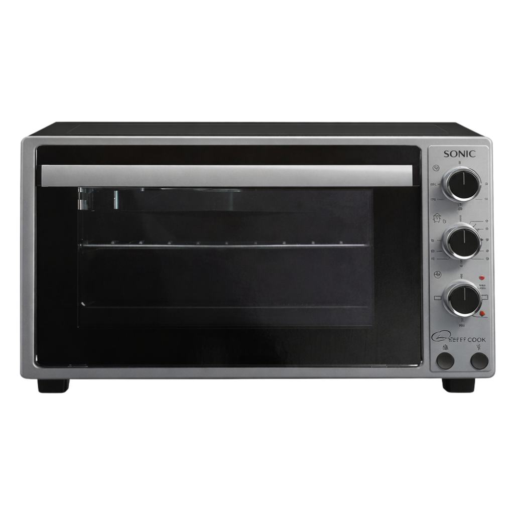 Four Électrique Chef Cook 45l 6 Fonctions, Chaleur Tournante & Double Vitrage, Fe5022sc