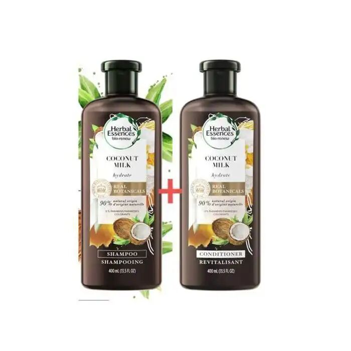 Pack Shampooing + Après Shampooing Bio Lait De Coco 400 Ml