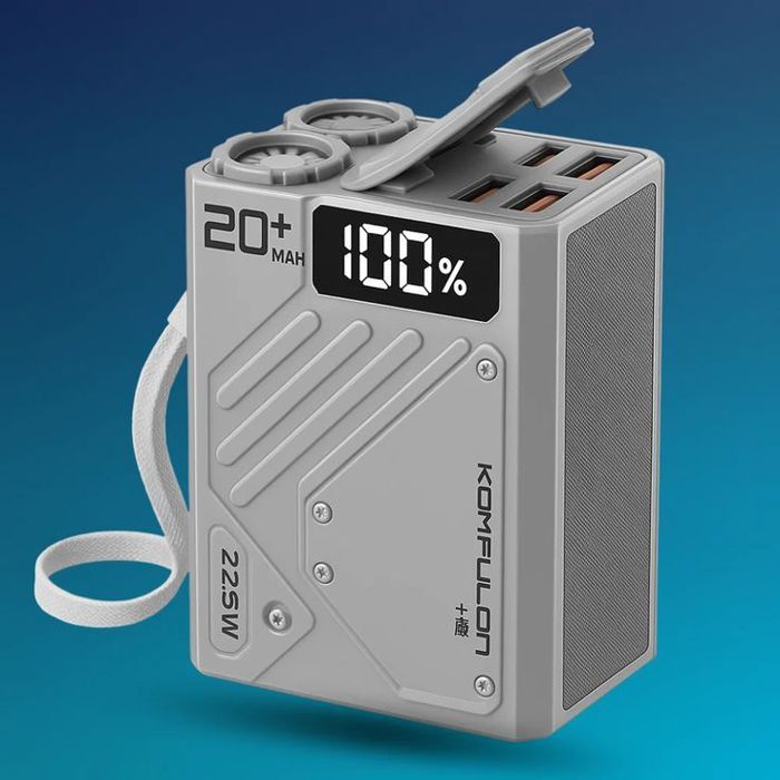 Power Bank A51q 20000mah 22.5w Avec Lampe Led + Sos