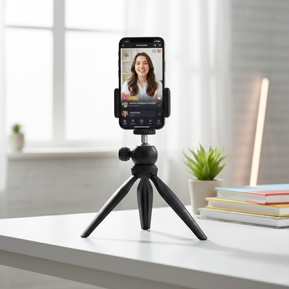 Mini Trépied De Table Portable Avec Tête Panoramique 360 thumbnail 3