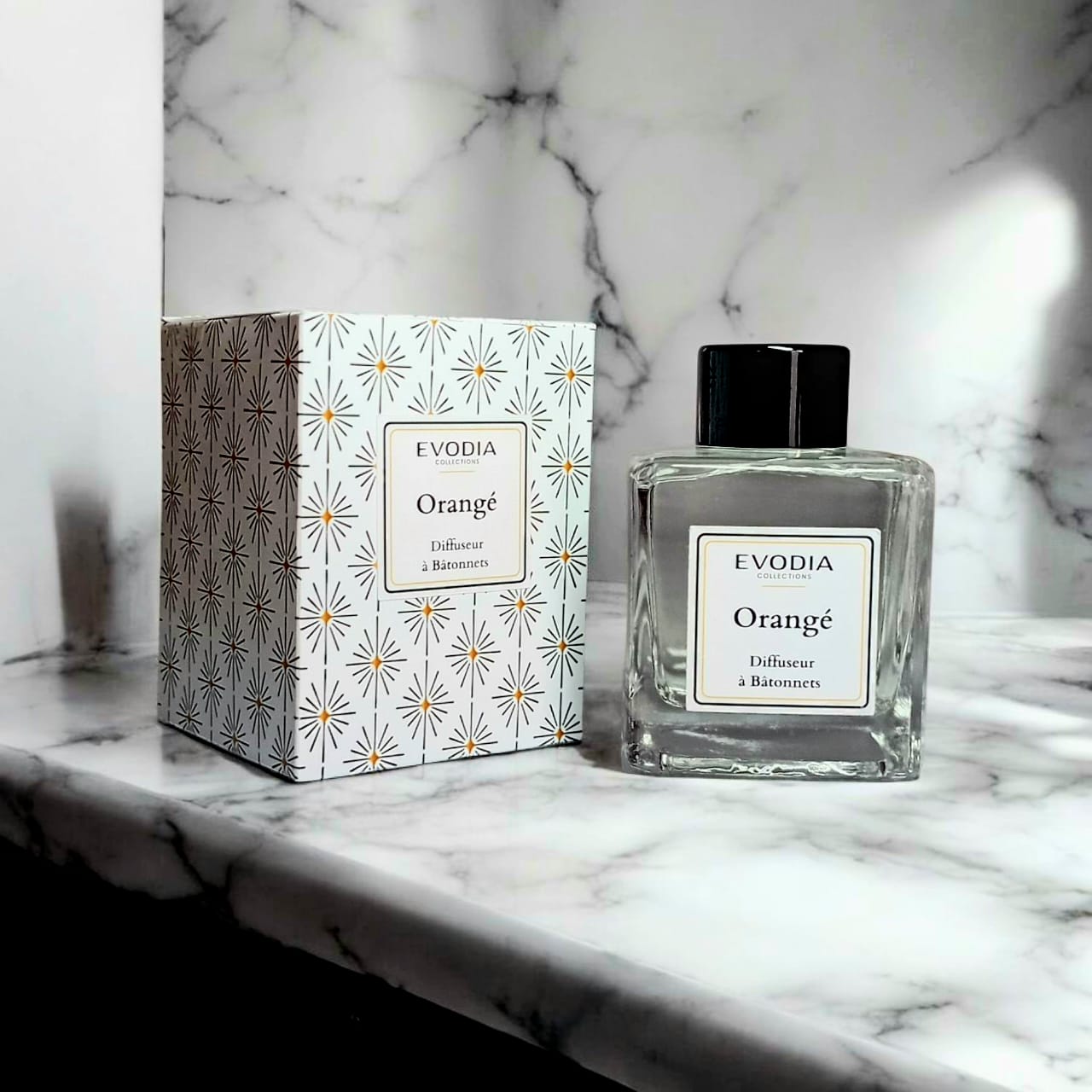 Diffuseur À Bâtonnets Orangé