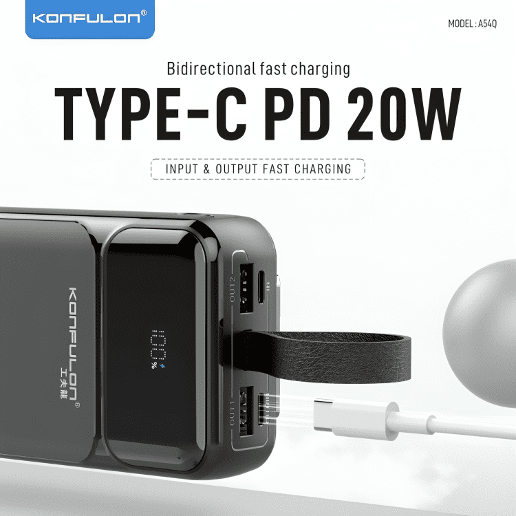 Power Bank A54q – 20 000 Mah thumbnail 3