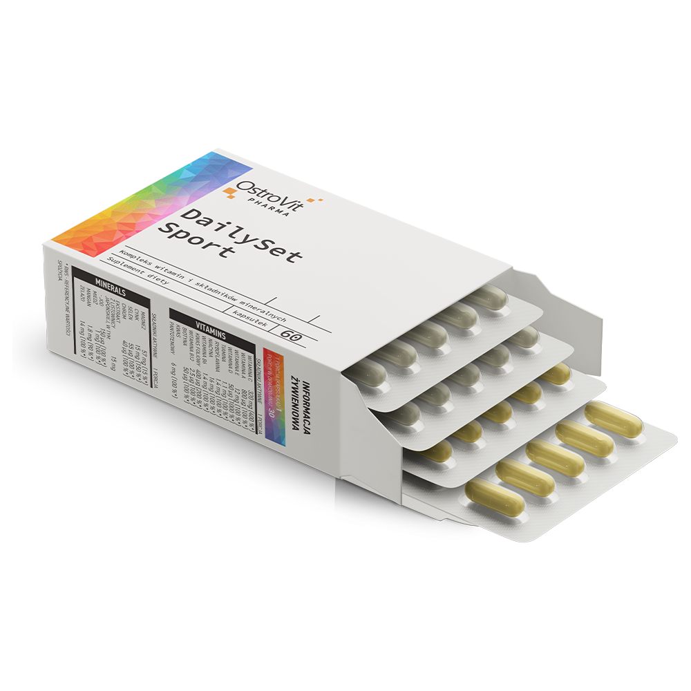 Dailyset Sport 60 Capsules | Multivitamines & Minéraux Pour Sportifs, Énergie & Immunité thumbnail 3