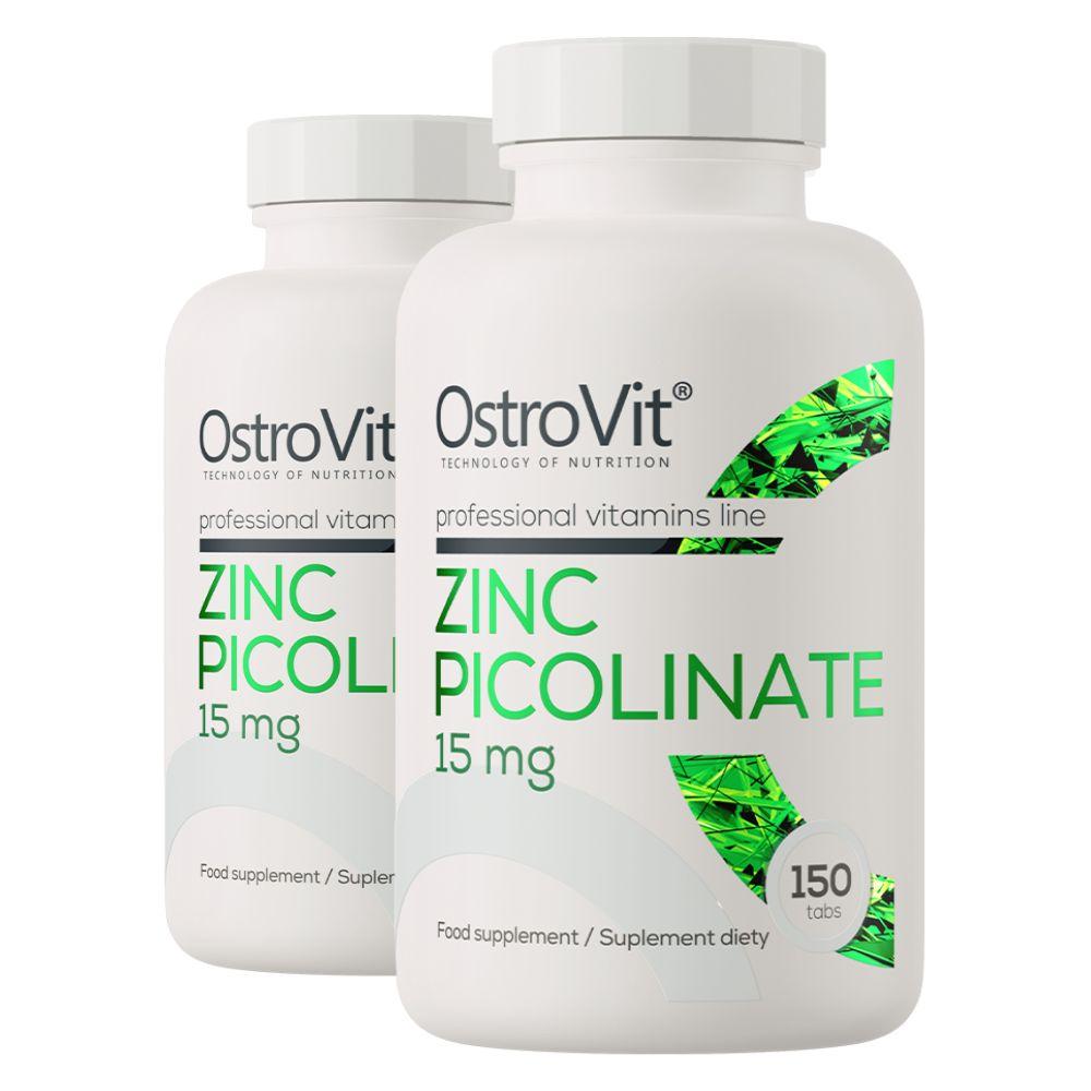 Pack Zinc Picolinate 150 Tablets X 2 | Zinc Hautement Assimilable Pour Immunité, Peau, Cheveux Et Ongles