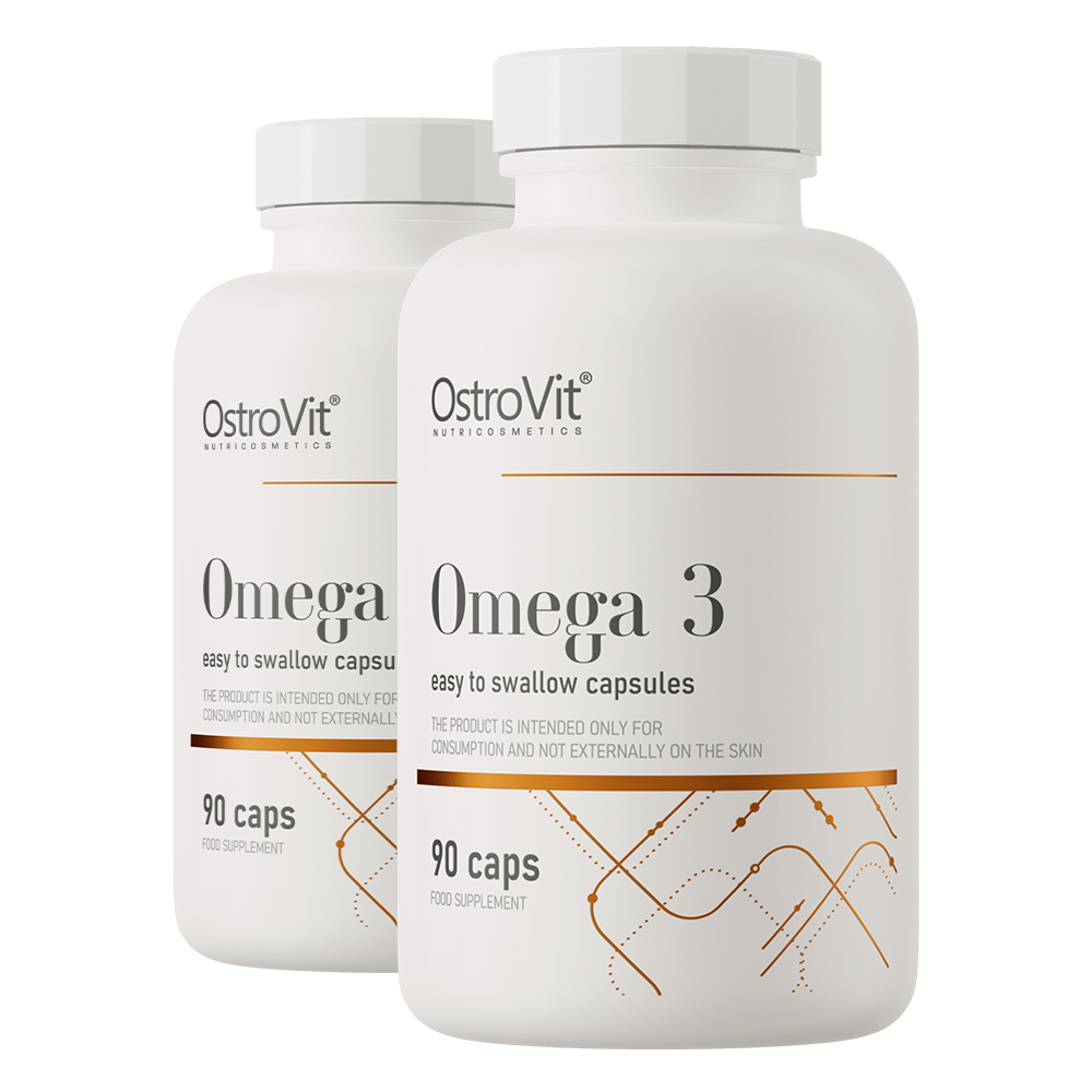 Pack Omega 3 Easy To Swallow 90 Capsules X 2 | Oméga-3 Epa & Dha Avec Vitamine E