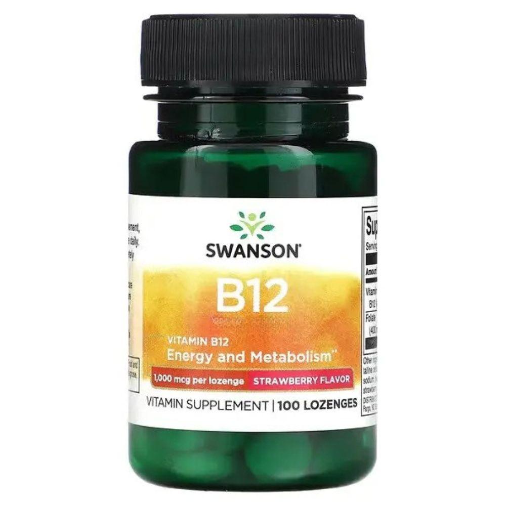 Vitamin B12 1000 Mcg 100 Tablets | Énergie, Métabolisme Et Système Nerveux