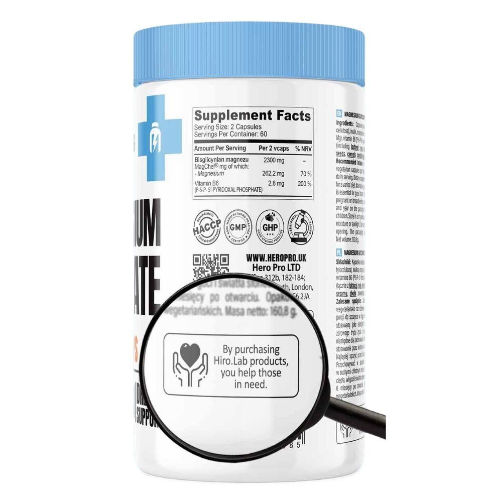 Magnesium Glycinatee 120 Caps