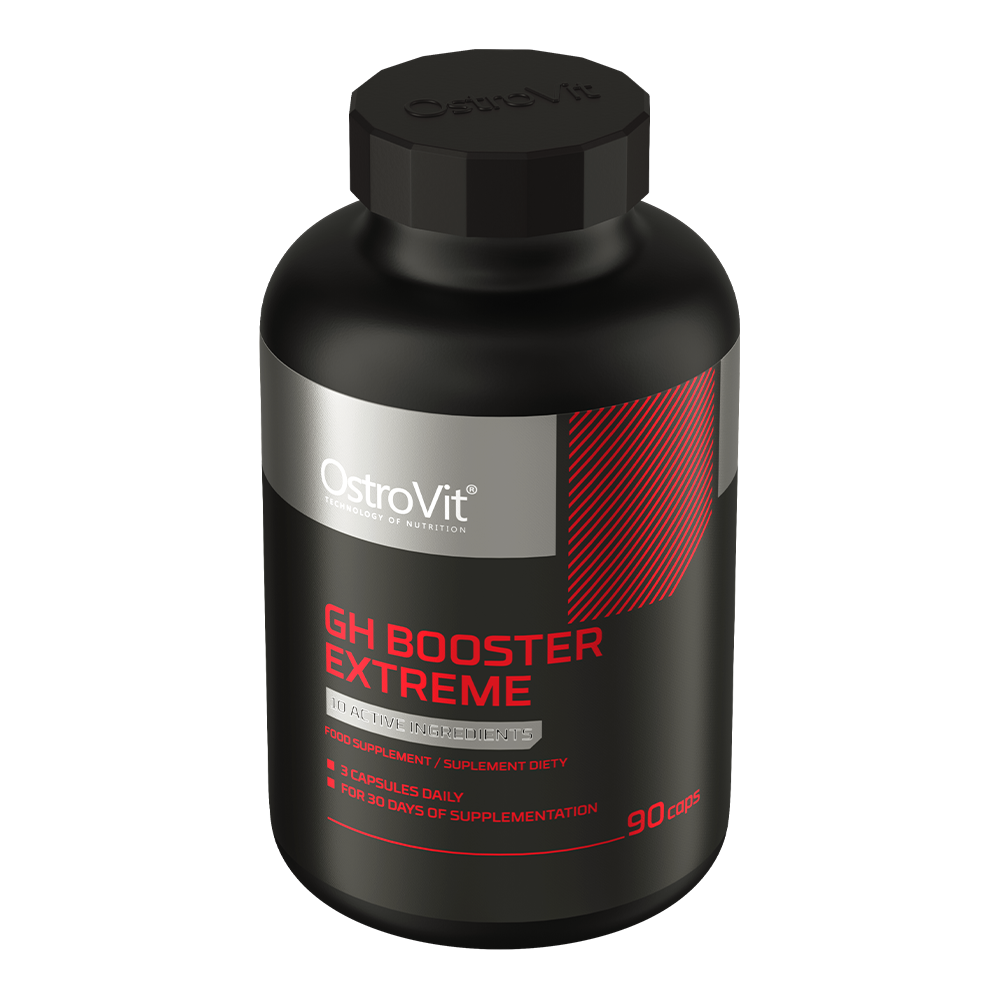Gh Booster Extreme 90 Caps | L-arginine Aakg, Gaba & Zinc Picolinate | Hormone De Croissance