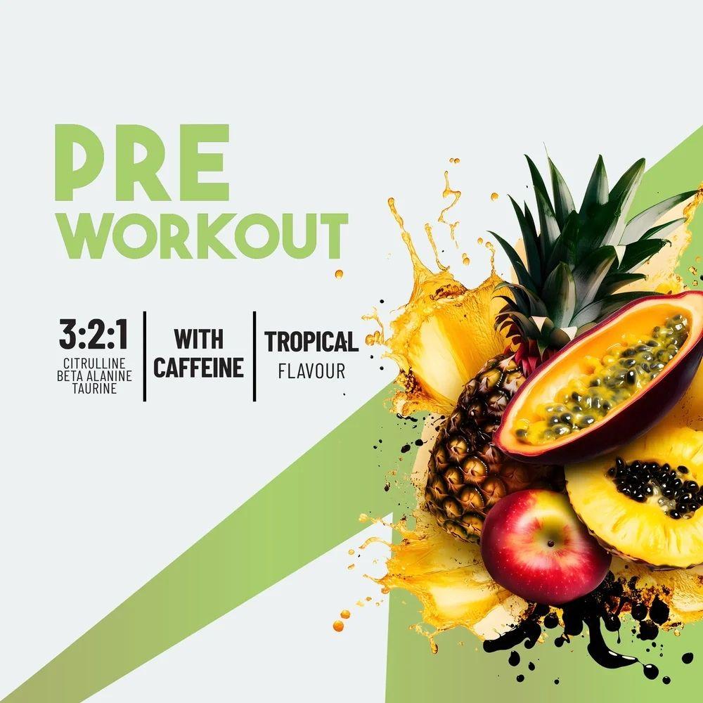 Pre-workout 400 G Tropical 50 Servings thumbnail 4