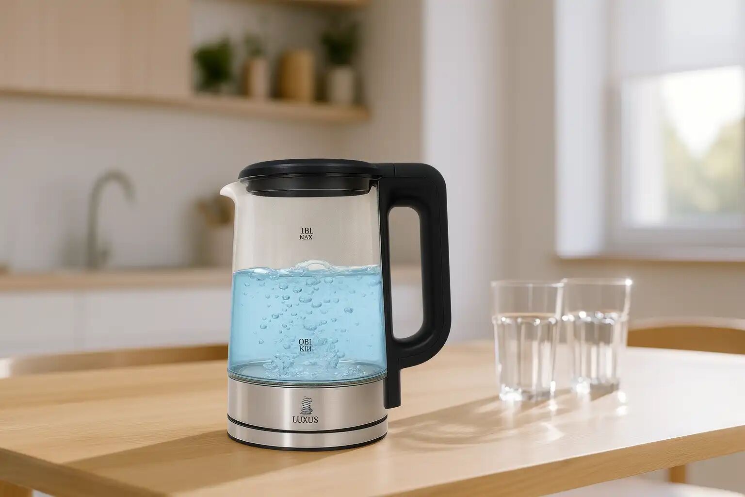 Bouilloire Électrique En Verre Luxus thumbnail 2