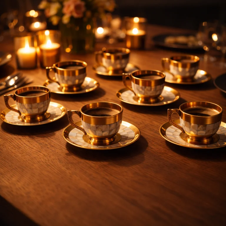 The Slow Coffee Set ( 4 Tasses + 4 Sous-tasses ) thumbnail 3