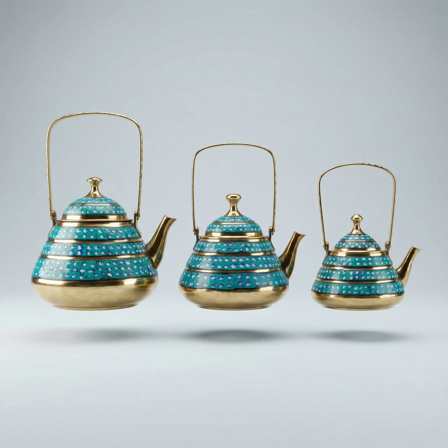 The Tuغquoise Coffee / Teapot ( Set Of 3 ) thumbnail 3