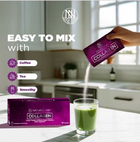 NaturalNest Collagen – Saveur Fraise thumbnail 4