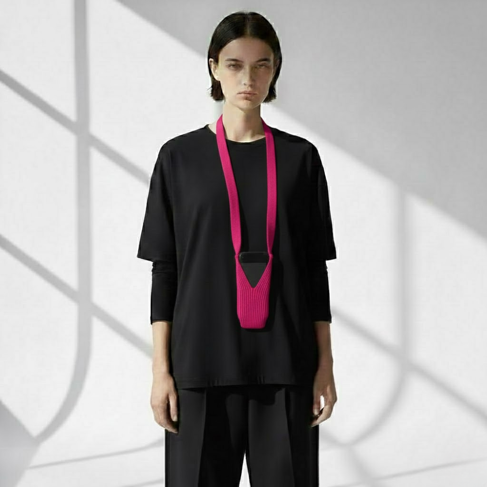 Étui Iphone En Tricot 3d Avec Bandoulière – 80 Cm thumbnail 6