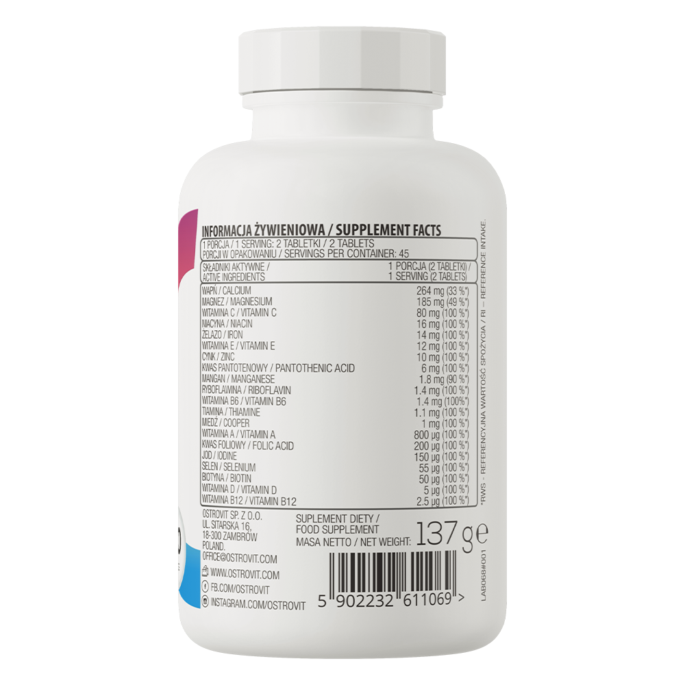 Pack Multivitamines & Minéraux + Oméga 3 – Vitalité, Immunité & Santé | Ostrovit thumbnail 4