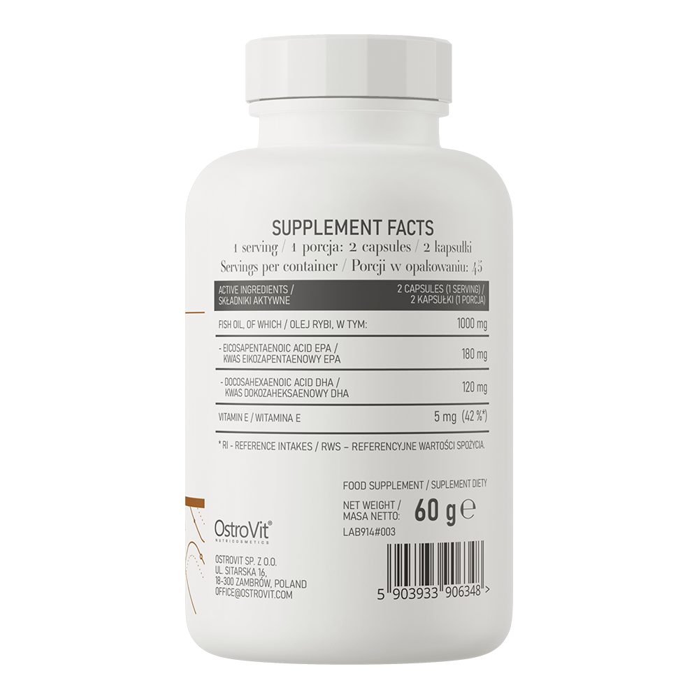 Omega 3 Easy To Swallow – 90 Capsules | Oméga-3 Epa & Dha Avec Vitamine E thumbnail 3