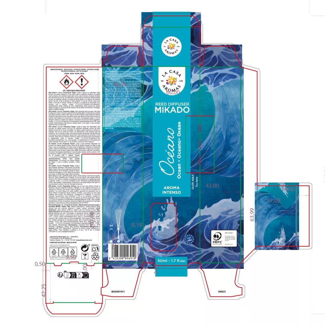 Diffuseur De Parfum À Bâtonnets - Océan Intense - 50ml thumbnail 3