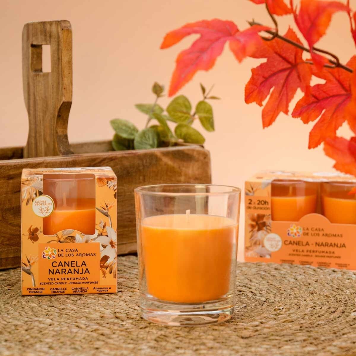 Bougie Parfumée Intense - Cannelle Orange - 150g